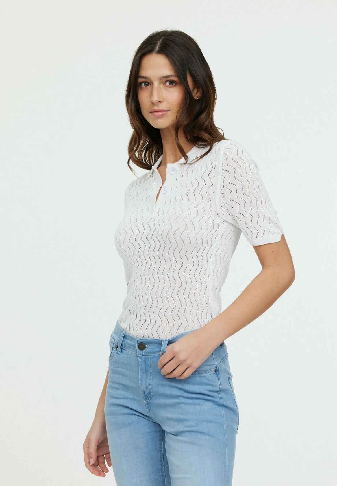 Lee Cooper Bahia Mc - Poloshirt - Optic White 4 Lee Cooper Bahia Mc - Poloshirt - Optic White - Afbeelding 4