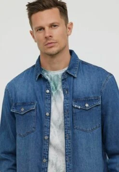 Lee Cooper Darile - Overhemd - Dirty Baby Blue -Lee Cooper b7acd5f9e6fd41b19483c587f8193548