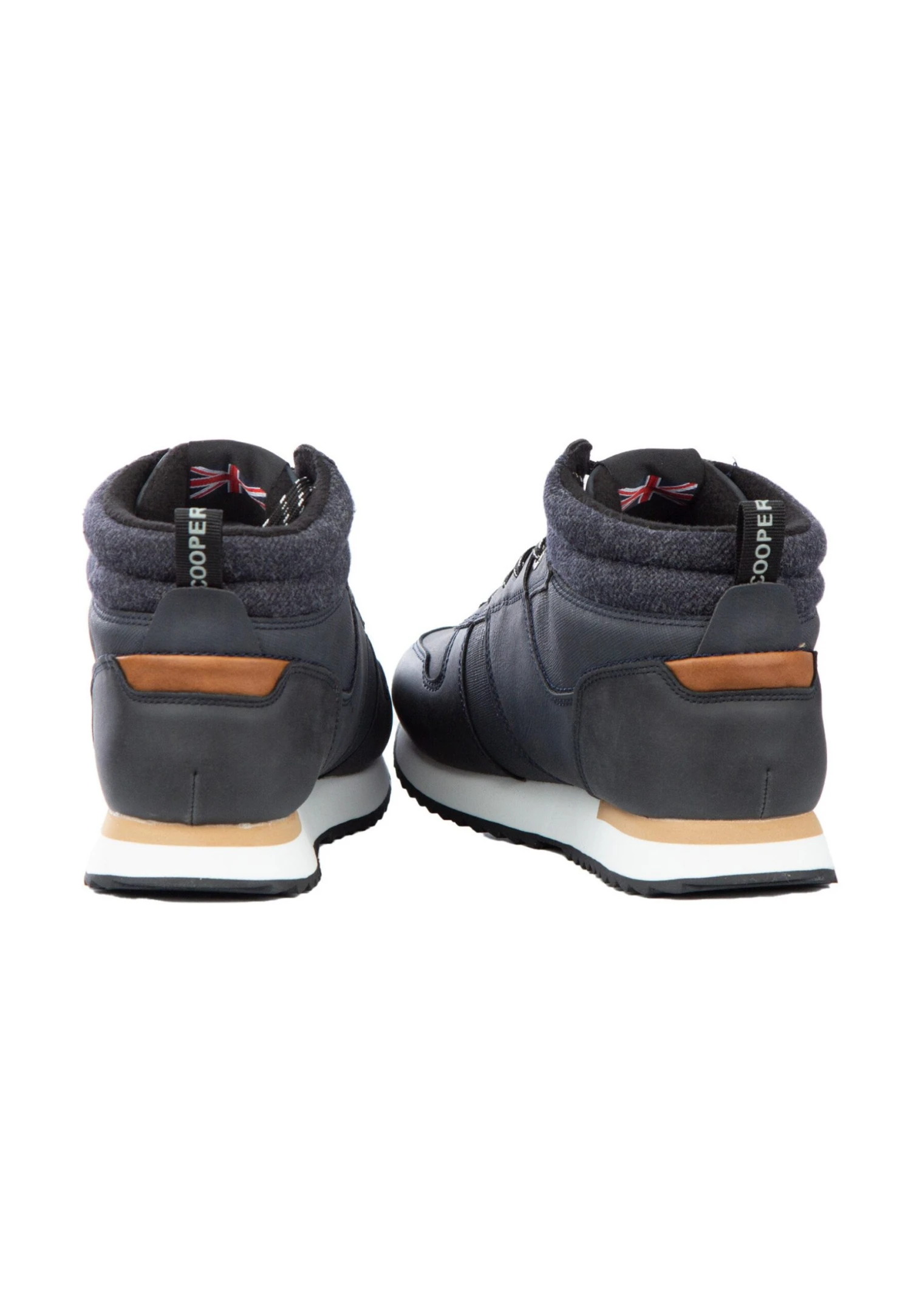 Lee Cooper Sneakers Hoog - Blue BlackDenim 3 Lee Cooper Sneakers Hoog - Blue BlackDenim - Afbeelding 3