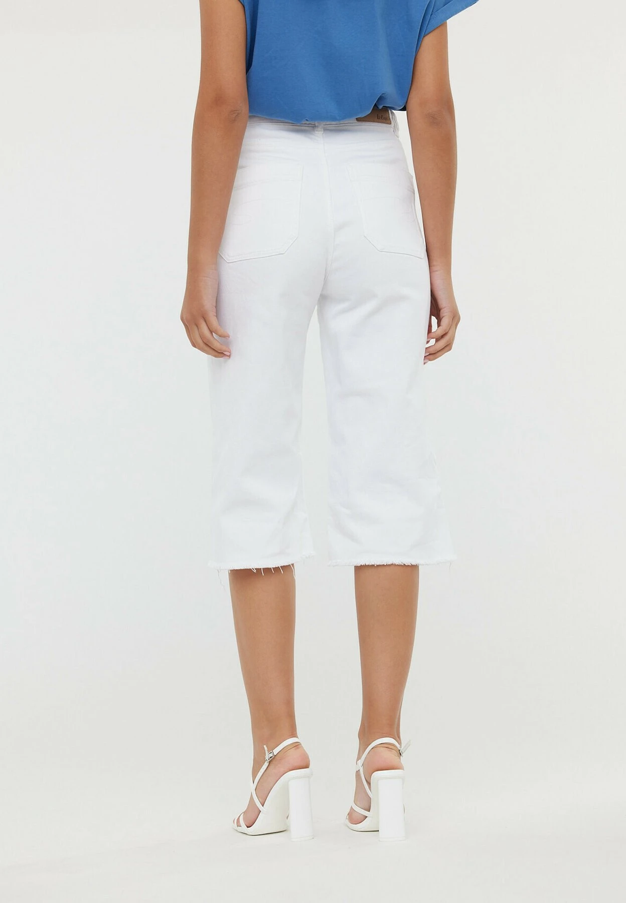 Lee Cooper Jelini - Jeansshort - Optic White 3 Lee Cooper Jelini - Jeansshort - Optic White - Afbeelding 3