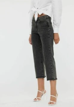 Lee Cooper Joopy - Straight Leg Jeans - Acid Black 7 Lee Cooper Joopy - Straight Leg Jeans - Acid Black -Lee Cooper c2beb22efc3640d1bc274f8fbb110887