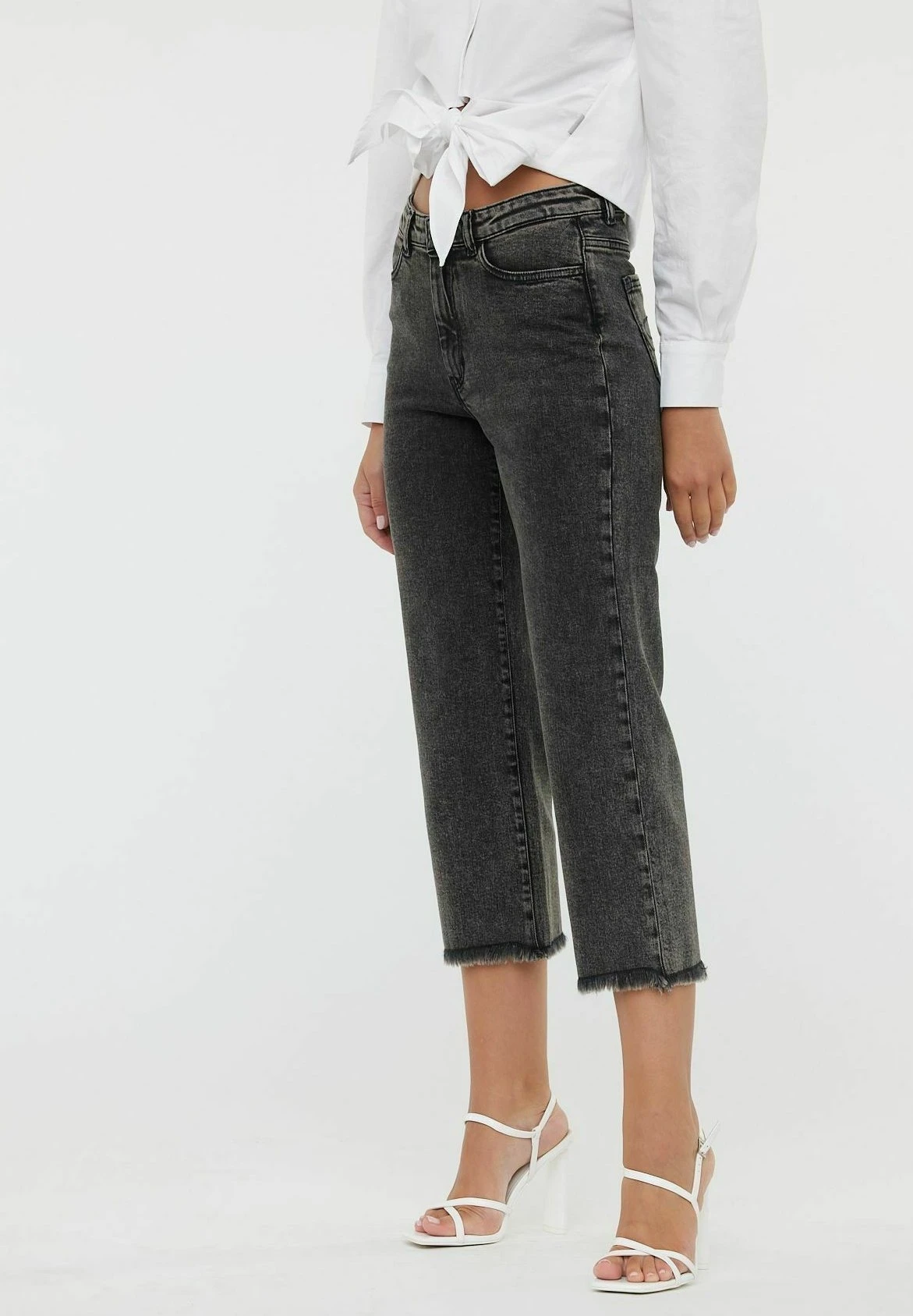 Lee Cooper Joopy - Straight Leg Jeans - Acid Black 4 Lee Cooper Joopy - Straight Leg Jeans - Acid Black - Afbeelding 4