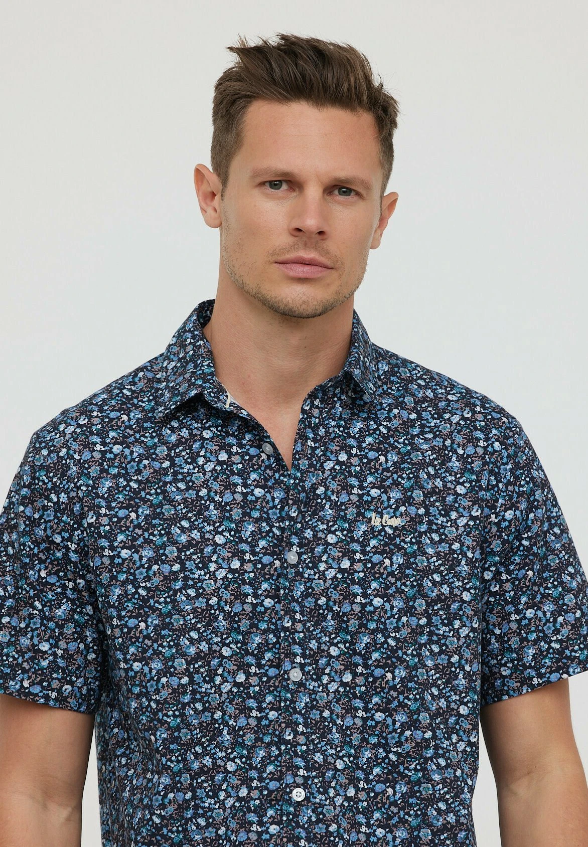 Lee Cooper Duya Mc - Overhemd - Navy 3 Lee Cooper Duya Mc - Overhemd - Navy - Afbeelding 3