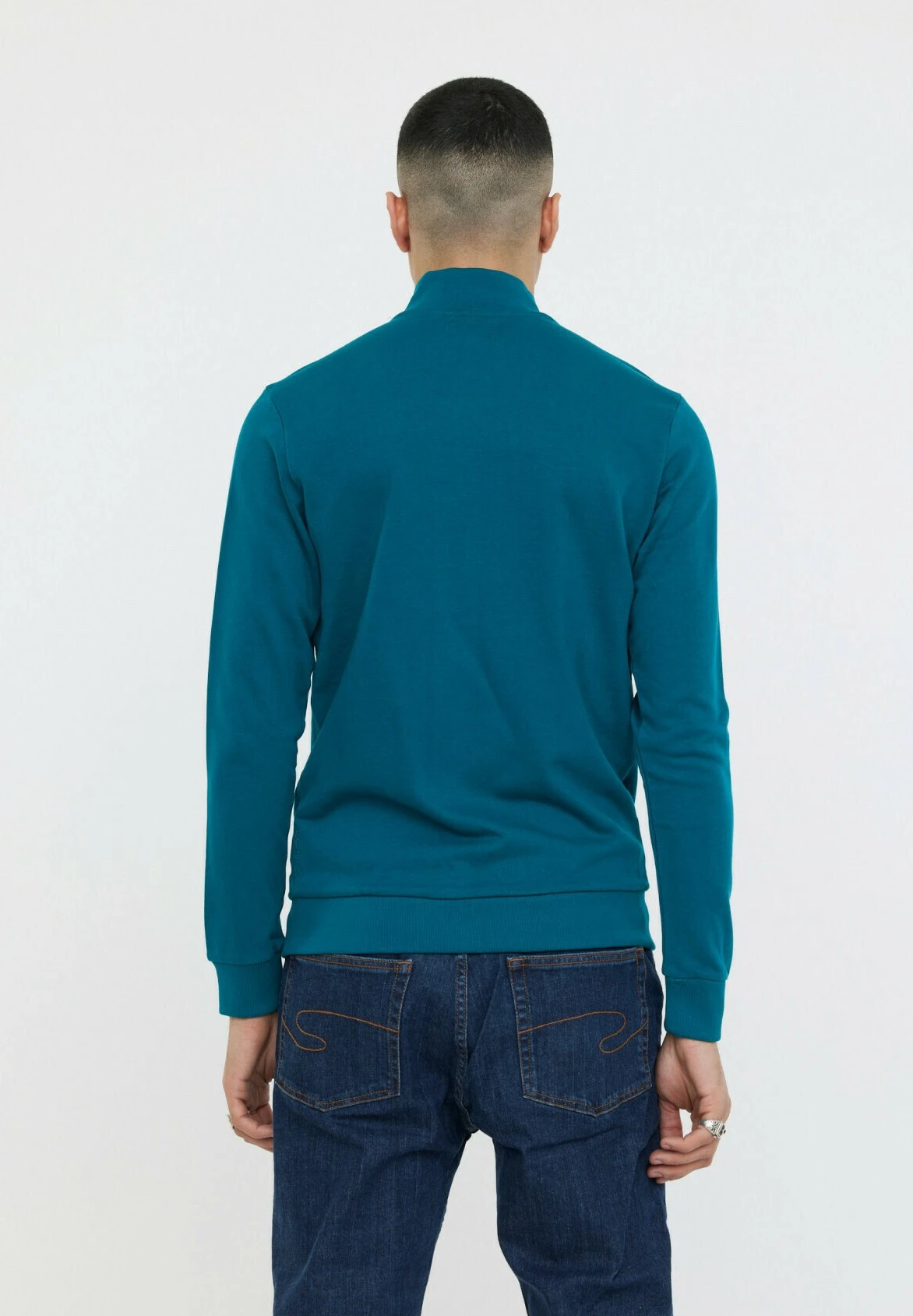 Lee Cooper Emoli - Sweater Met Rits - Emerald 2 Lee Cooper Emoli - Sweater Met Rits - Emerald - Afbeelding 2