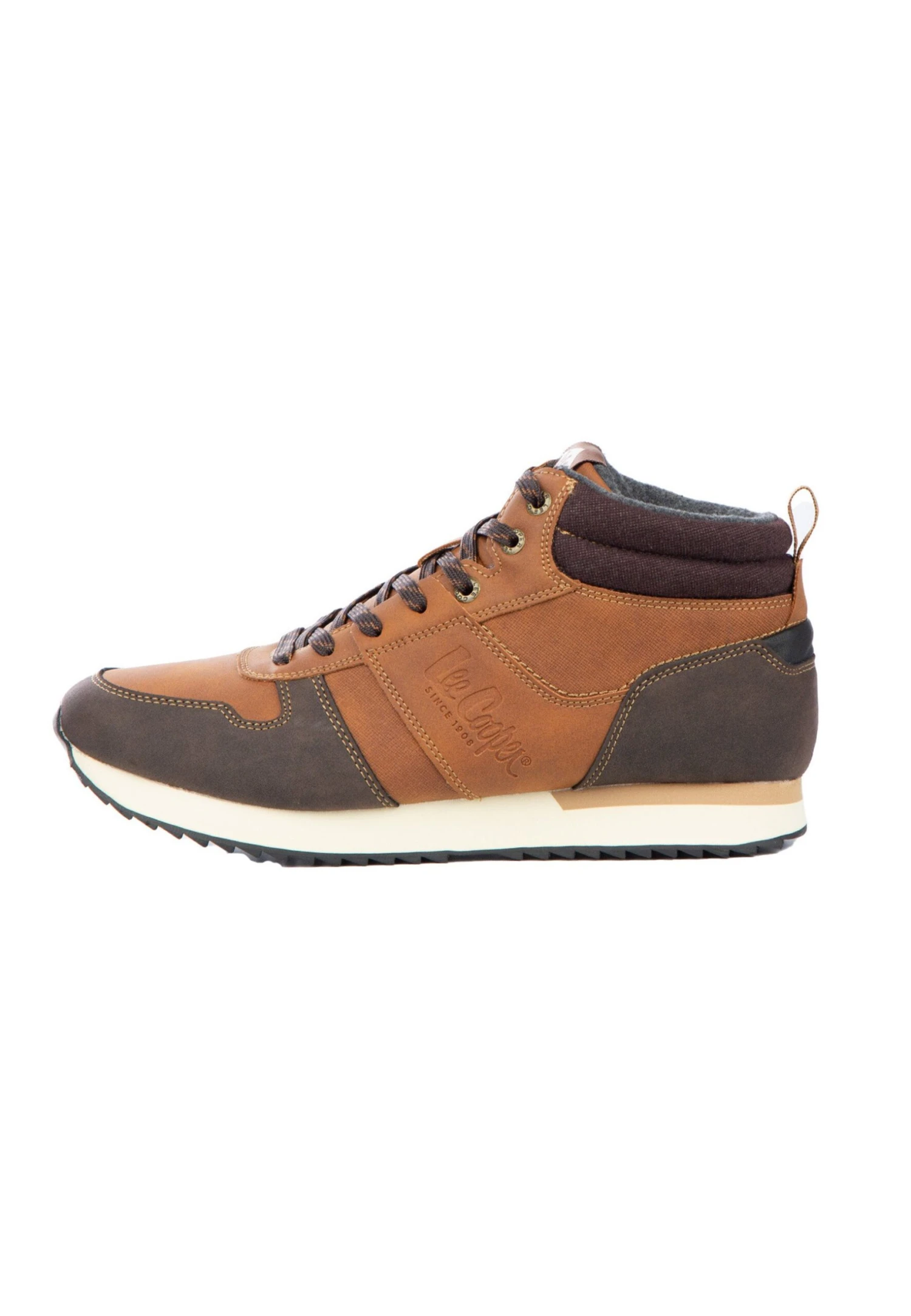 Lee Cooper Sneakers Hoog - Camel 1 Lee Cooper Sneakers Hoog - Camel