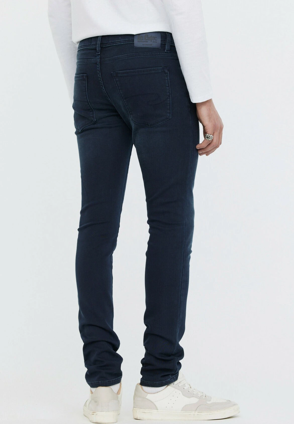 Lee Cooper Slim Fit Jeans - Dark Blue Brushed 2 Lee Cooper Slim Fit Jeans - Dark Blue Brushed - Afbeelding 2