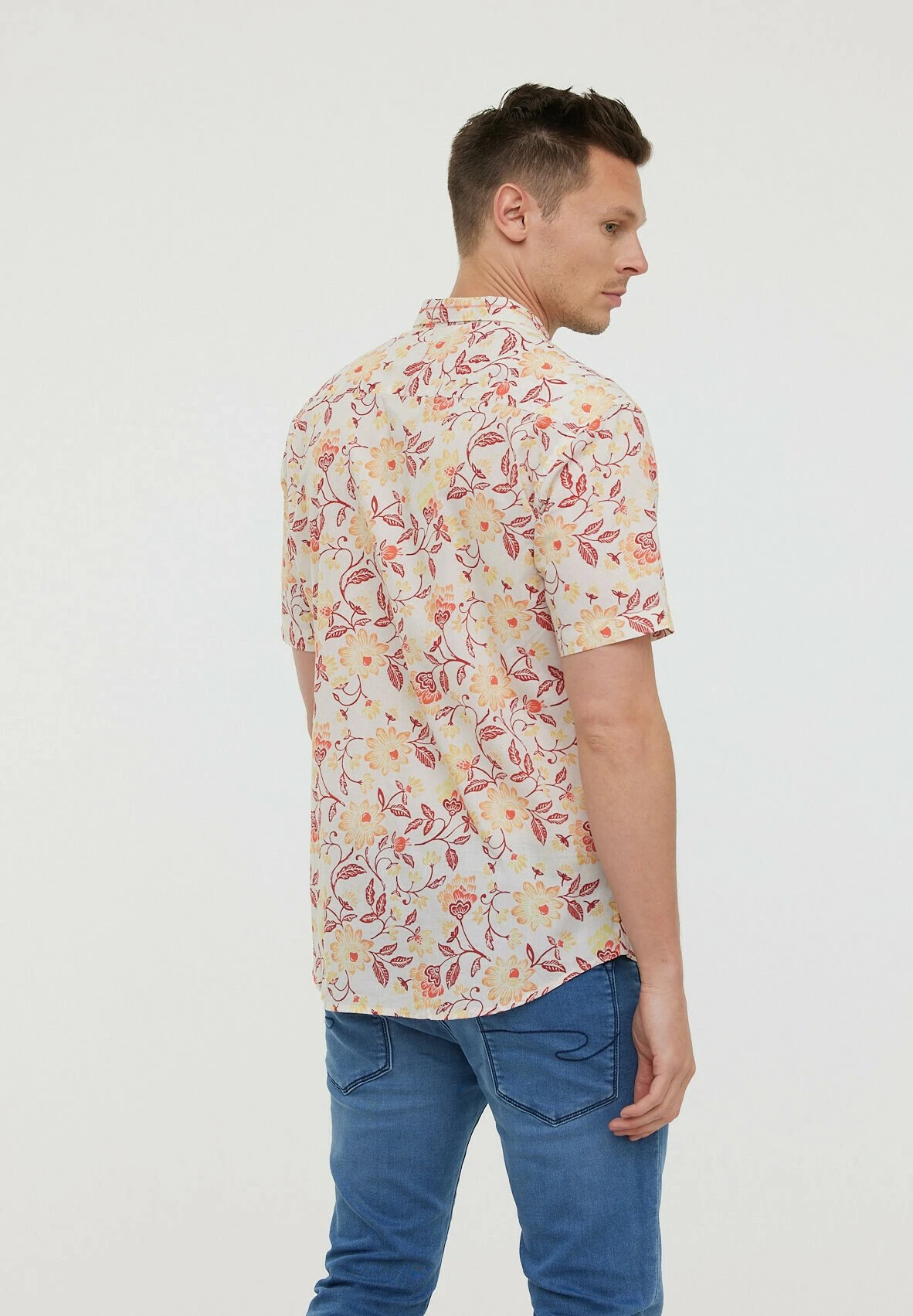 Lee Cooper Damyk Mc - Overhemd - Peach 2 Lee Cooper Damyk Mc - Overhemd - Peach - Afbeelding 2