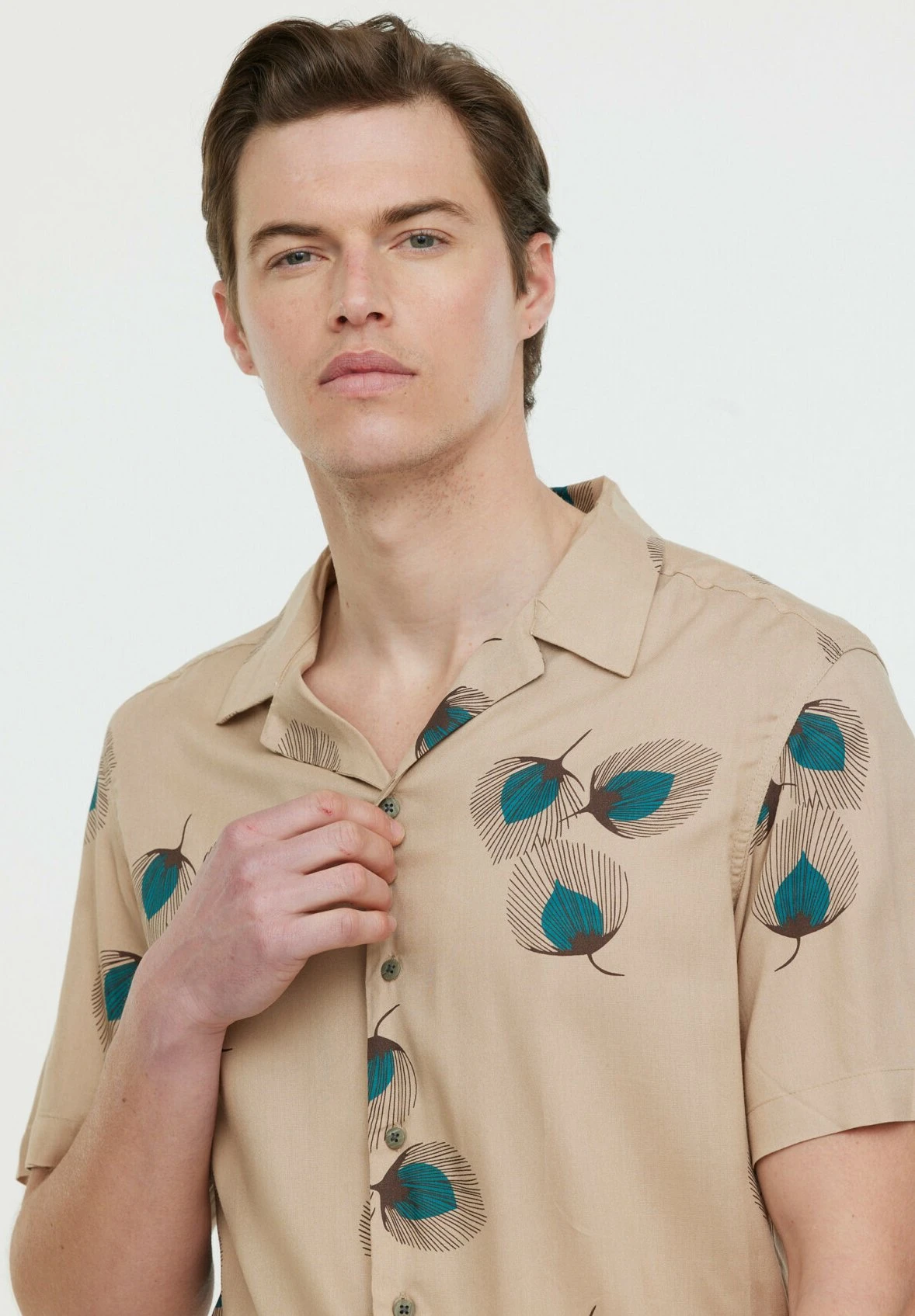 Lee Cooper Darus - Overhemd - Argile Beige 3 Lee Cooper Darus - Overhemd - Argile Beige - Afbeelding 3