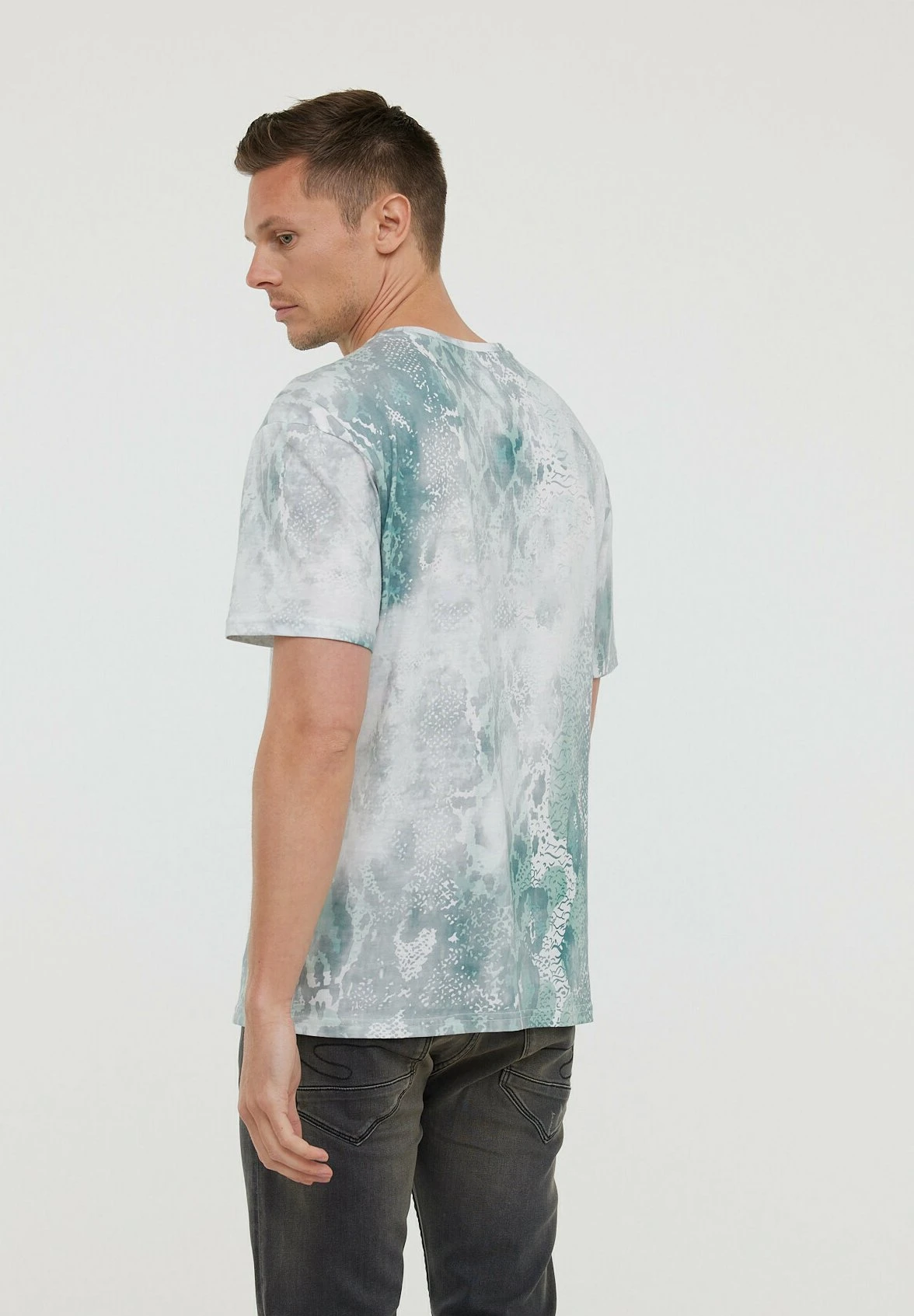 Lee Cooper Arsene M - T-Shirt Print - Emerald 2 Lee Cooper Arsene M - T-Shirt Print - Emerald - Afbeelding 2