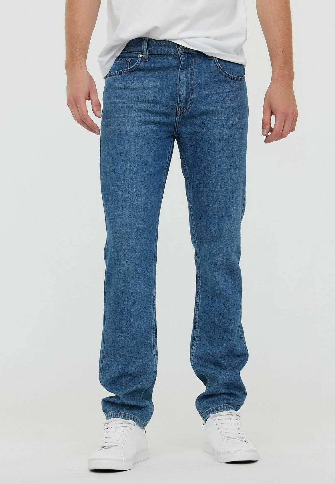 Lee Cooper Lc126Zp - Straight Leg Jeans - Baby Blue 1 Lee Cooper Lc126Zp - Straight Leg Jeans - Baby Blue