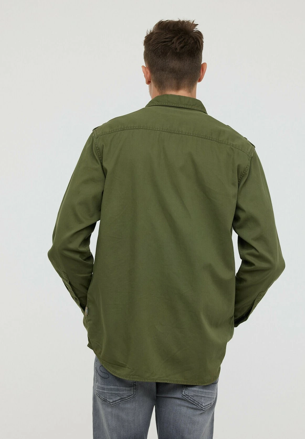 Lee Cooper Dazzo Ml - Overhemd - Army 2 Lee Cooper Dazzo Ml - Overhemd - Army - Afbeelding 2