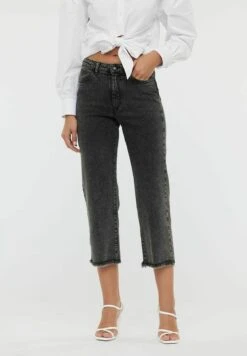 Lee Cooper Joopy - Straight Leg Jeans - Acid Black