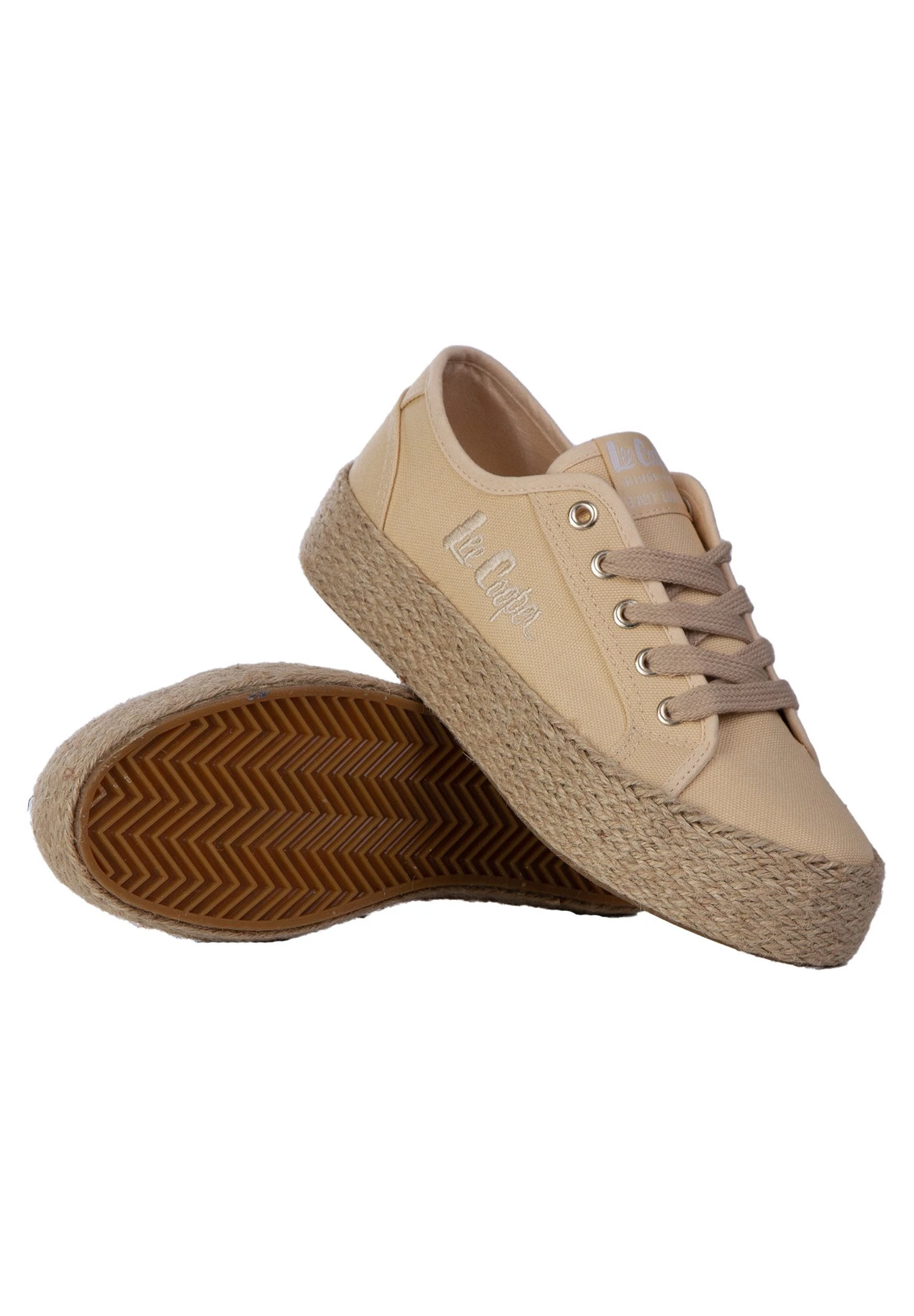 Lee Cooper Sneakers Laag - Beige 5 Lee Cooper Sneakers Laag - Beige - Afbeelding 5
