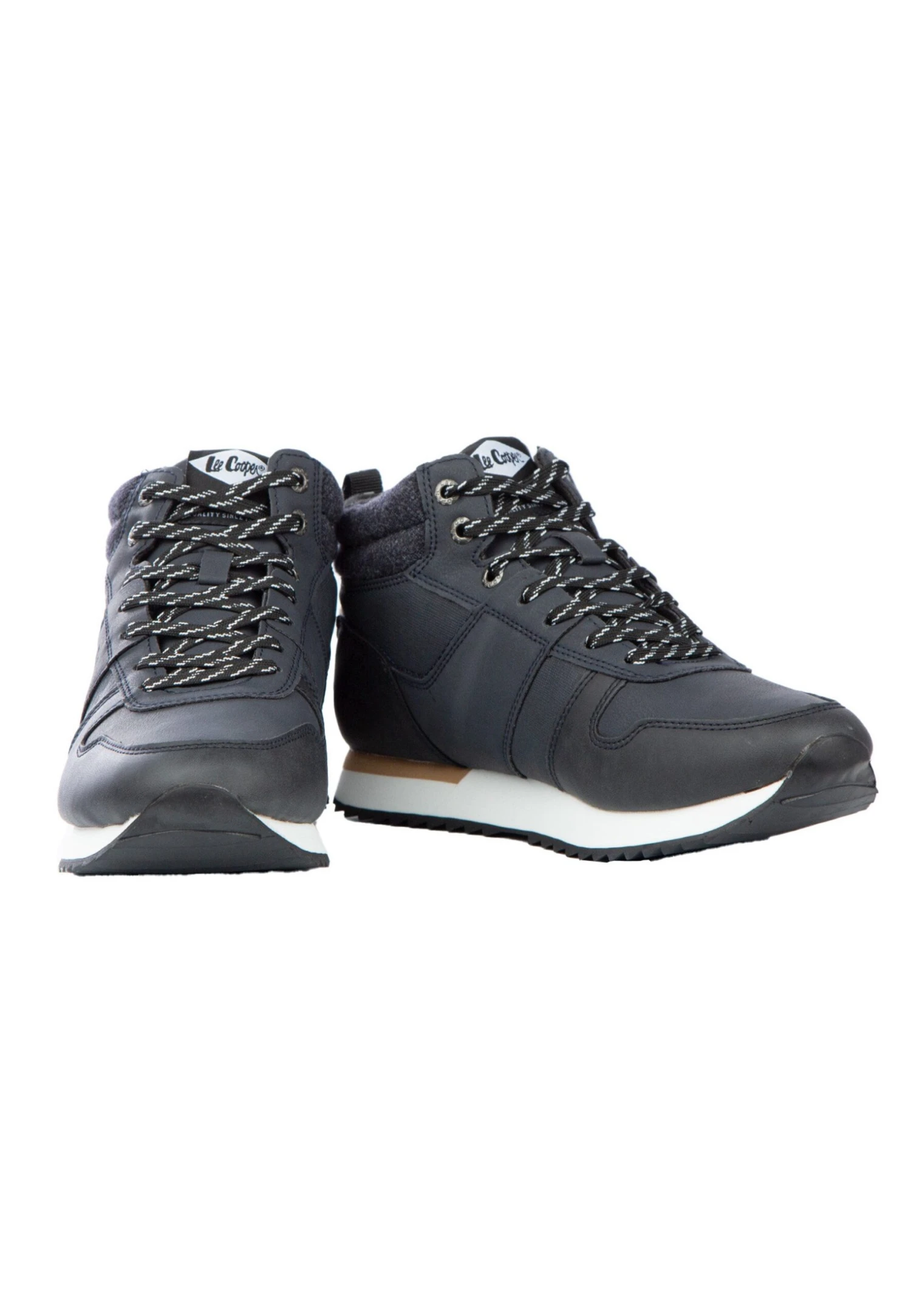 Lee Cooper Sneakers Hoog - Blue BlackDenim 5 Lee Cooper Sneakers Hoog - Blue BlackDenim - Afbeelding 5