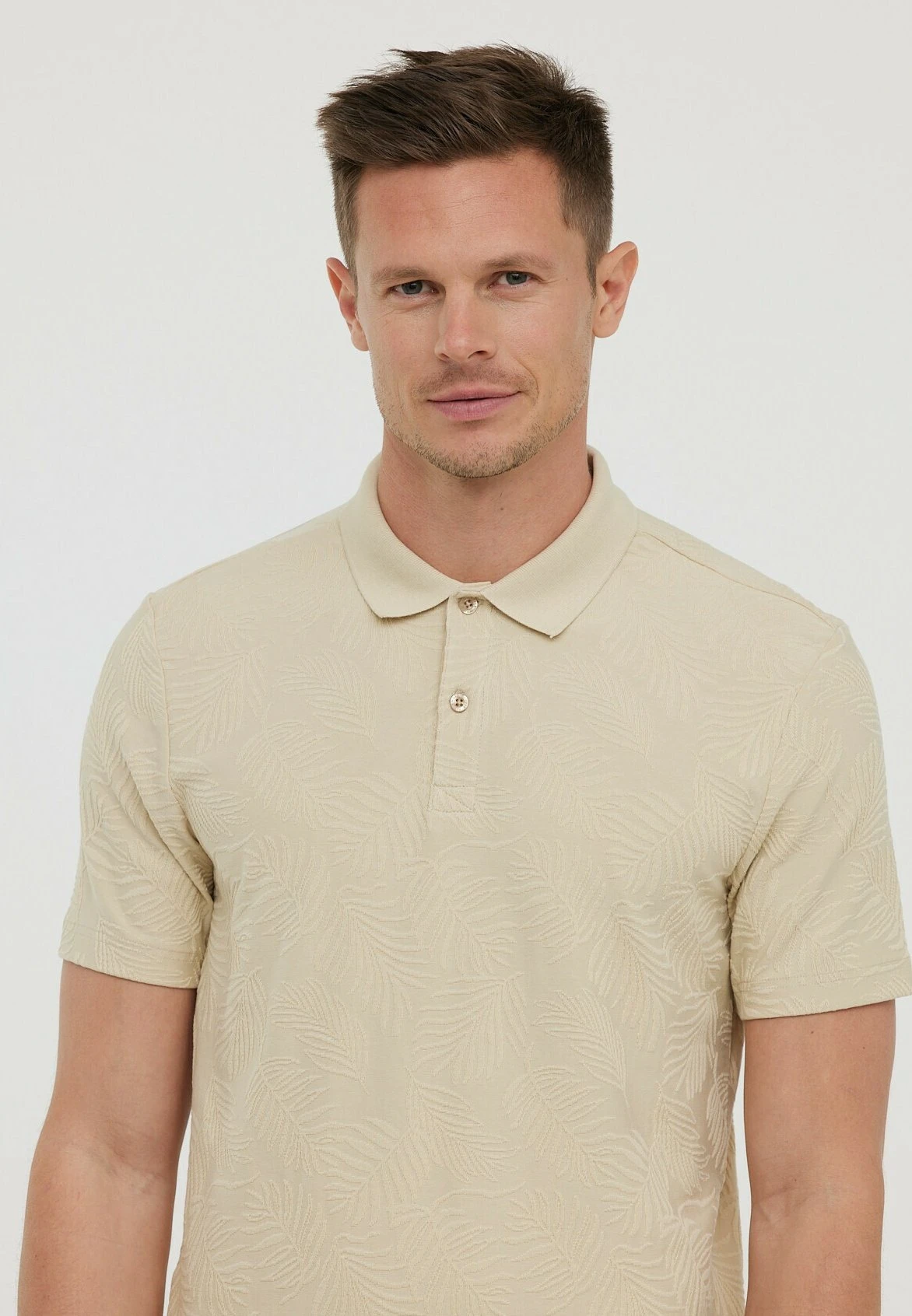 Lee Cooper Poloshirt - Cream 4 Lee Cooper Poloshirt - Cream - Afbeelding 4