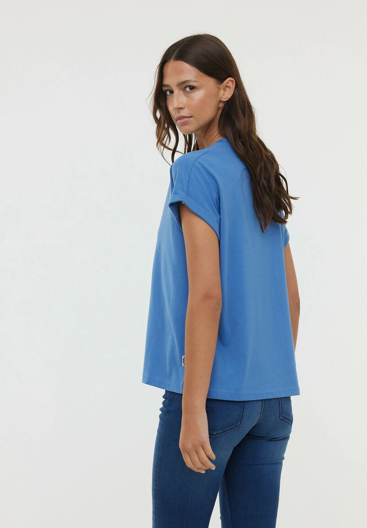 Lee Cooper Alys Mc - T-Shirt Basic - Celadon Blue 2 Lee Cooper Alys Mc - T-Shirt Basic - Celadon Blue - Afbeelding 2