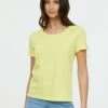 Lee Cooper Arari Mc - T-Shirt Basic - Lemon