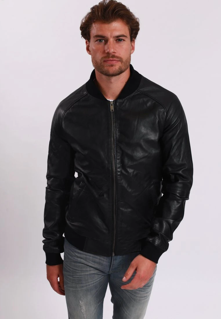 Lee Cooper Boyan - Leren Jas - Black 1 Lee Cooper Boyan - Leren Jas - Black