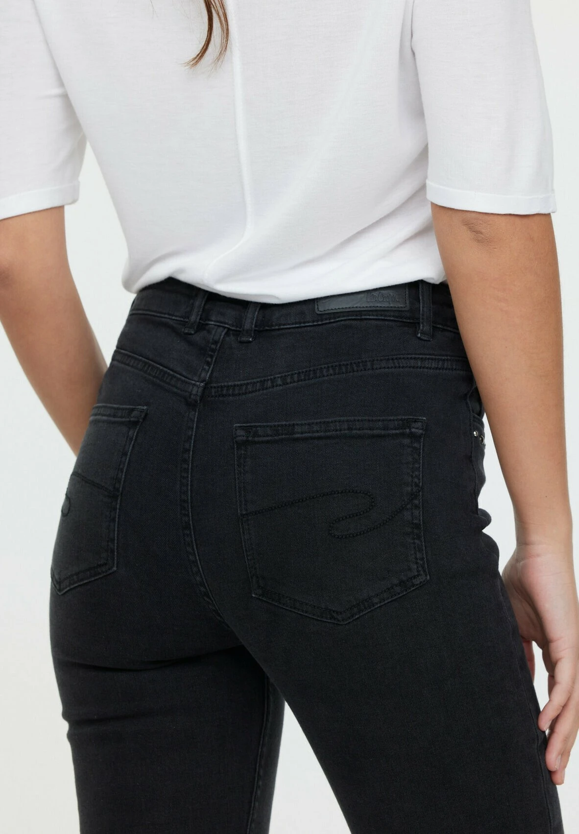 Lee Cooper Slim Fit Jeans - Black Brushed 3 Lee Cooper Slim Fit Jeans - Black Brushed - Afbeelding 3