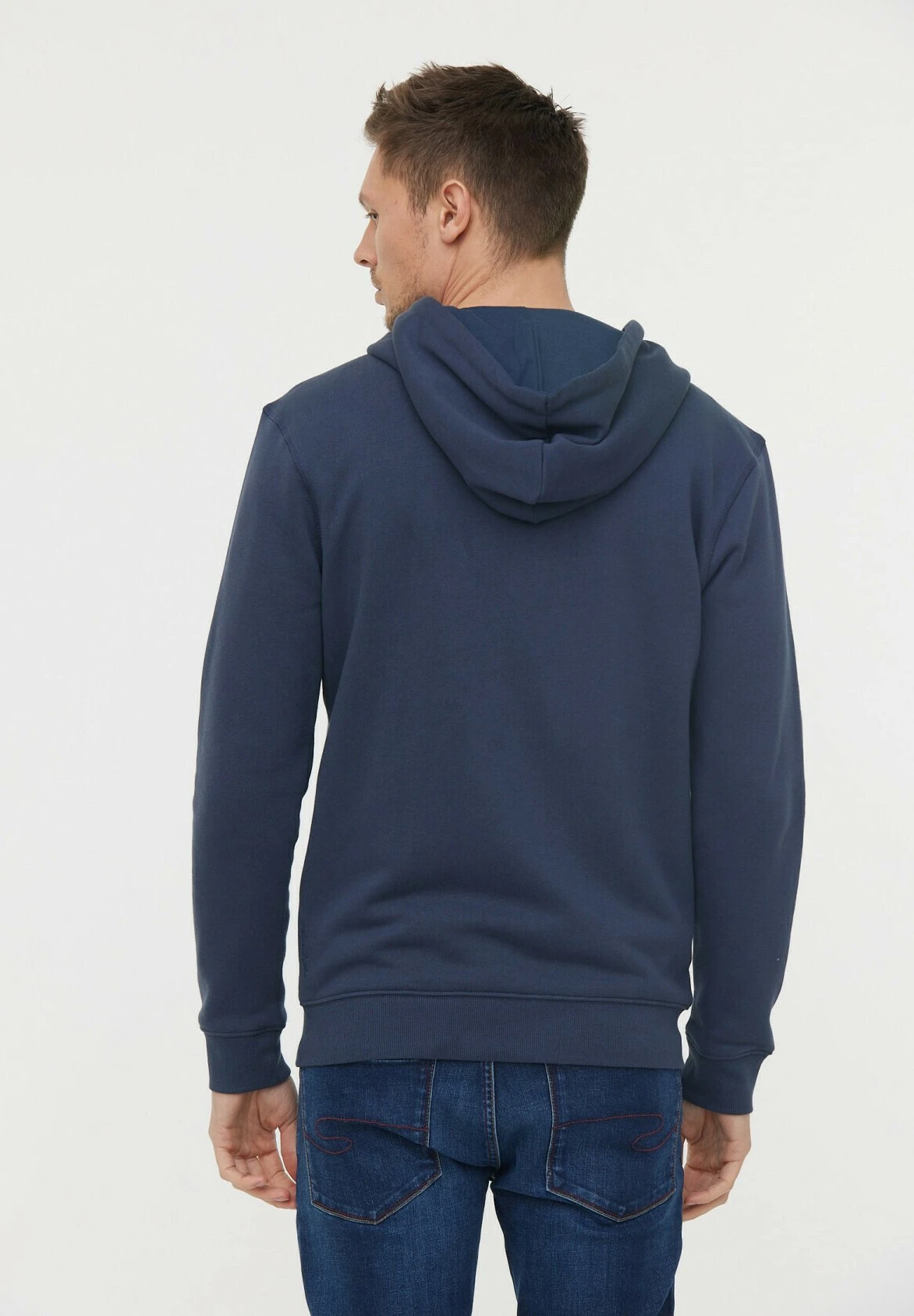 Lee Cooper Etienne - Sweater Met Rits - Navy 2 Lee Cooper Etienne - Sweater Met Rits - Navy - Afbeelding 2