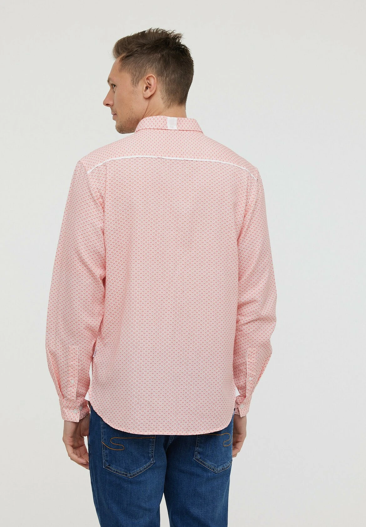 Lee Cooper Dolce Ml - Overhemd - Mandarine 2 Lee Cooper Dolce Ml - Overhemd - Mandarine - Afbeelding 2