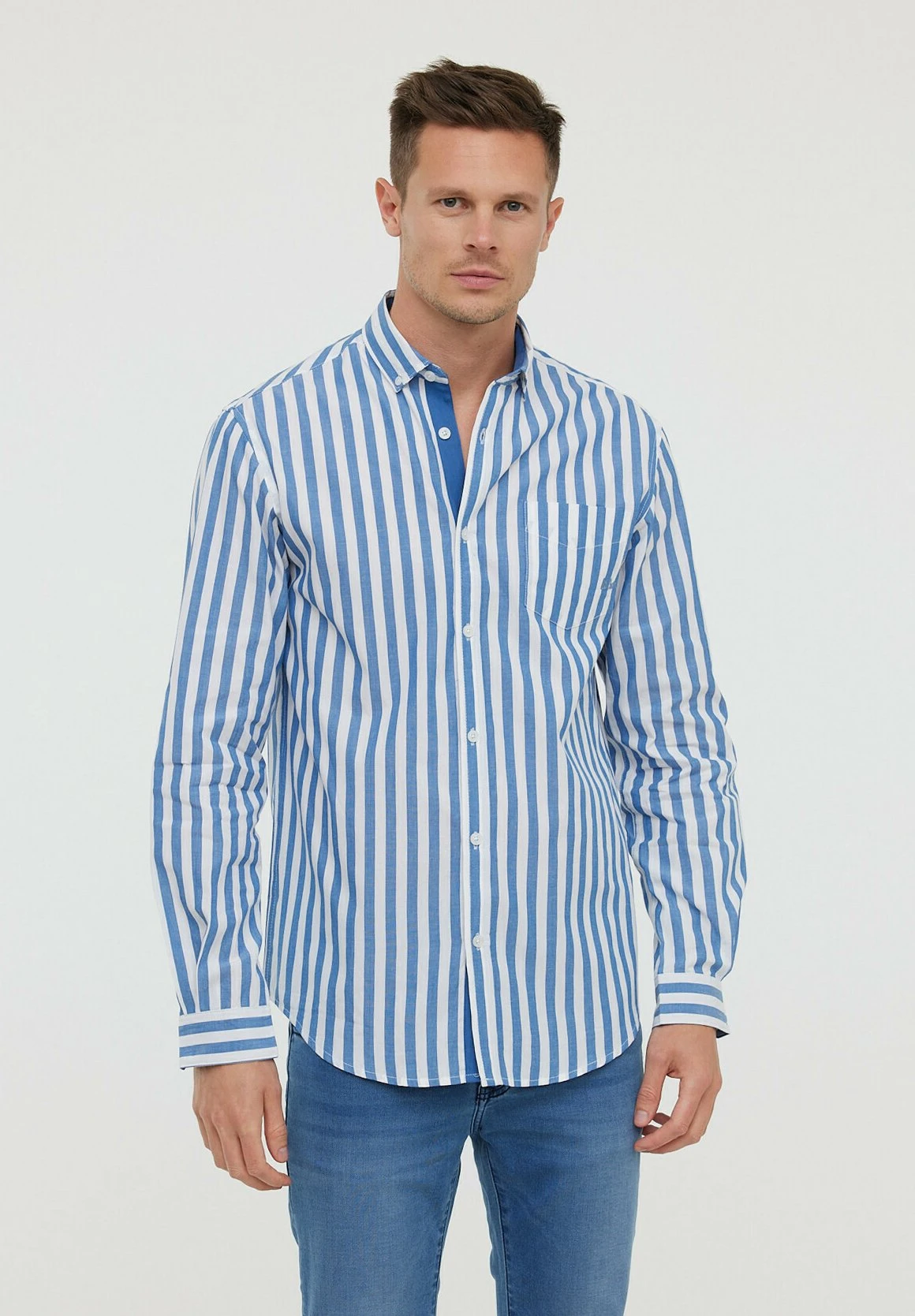 Lee Cooper Diso Ml - Overhemd - Celadon Blue 1 Lee Cooper Diso Ml - Overhemd - Celadon Blue