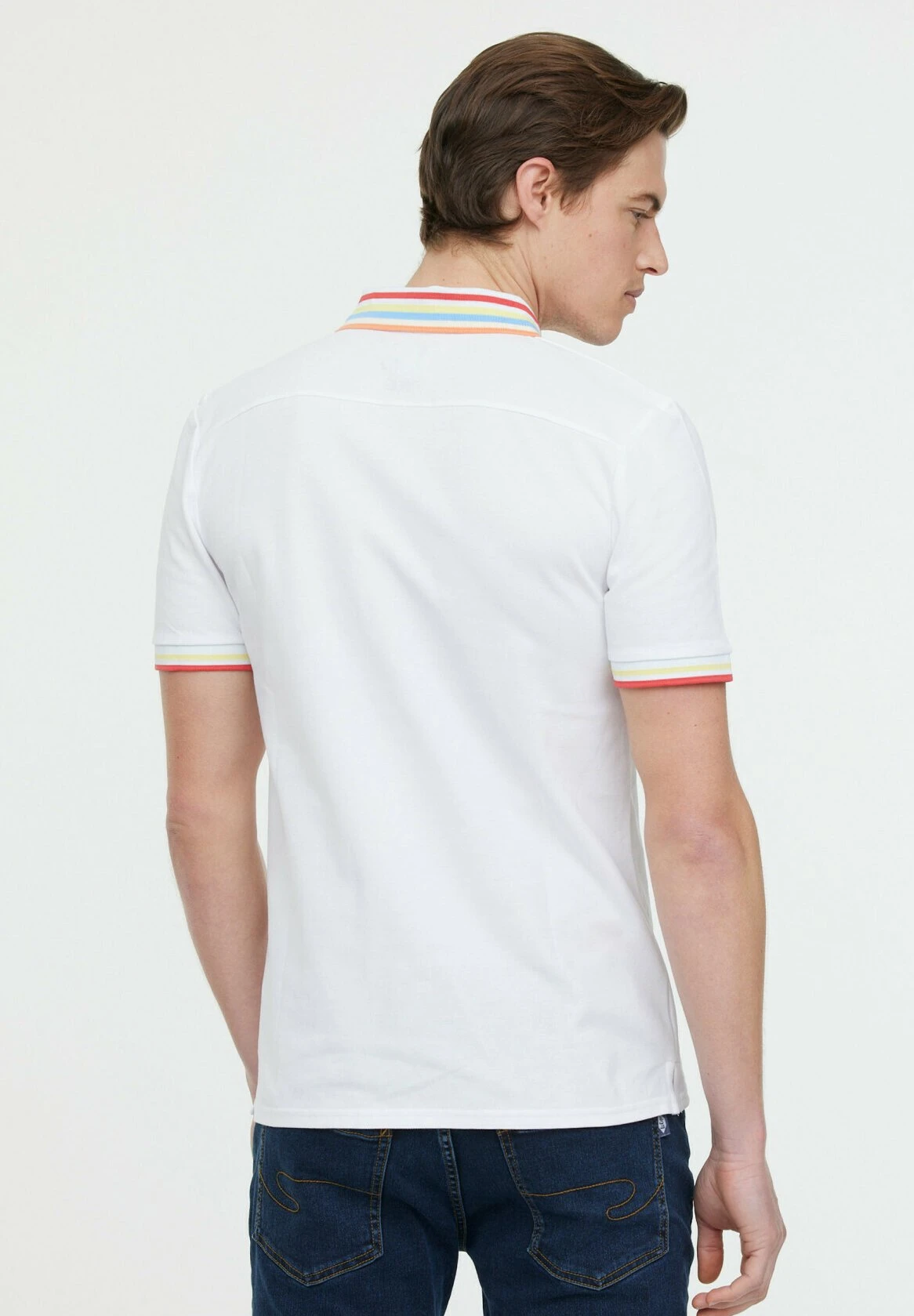 Lee Cooper Bulio Mc - Poloshirt - Optic White 2 Lee Cooper Bulio Mc - Poloshirt - Optic White - Afbeelding 2
