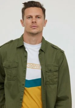 Lee Cooper Dazzo Ml - Overhemd - Army 6 Lee Cooper Dazzo Ml - Overhemd - Army -Lee Cooper f84d2a71e0c64d6cbb0a62ba78722e17