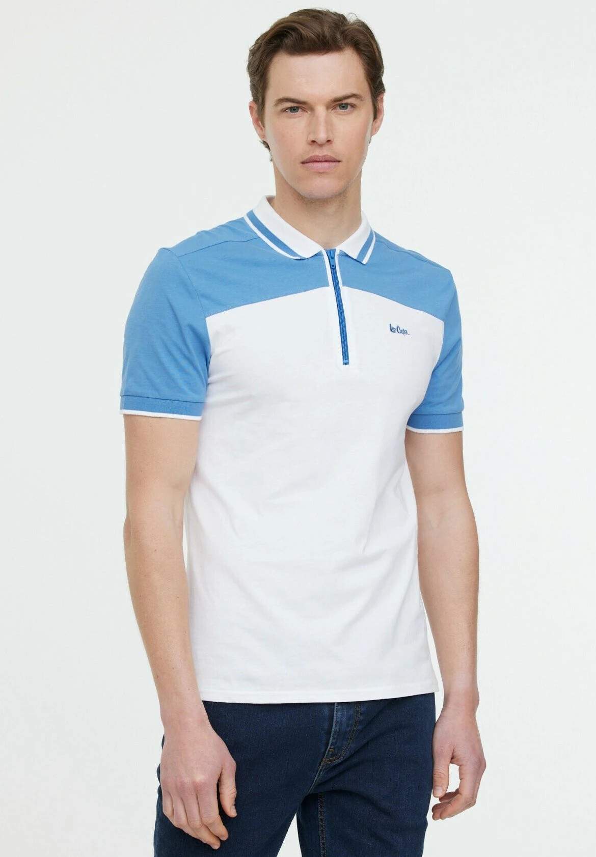 Lee Cooper Bechio Mc - Poloshirt - Celadon Blue 1 Lee Cooper Bechio Mc - Poloshirt - Celadon Blue