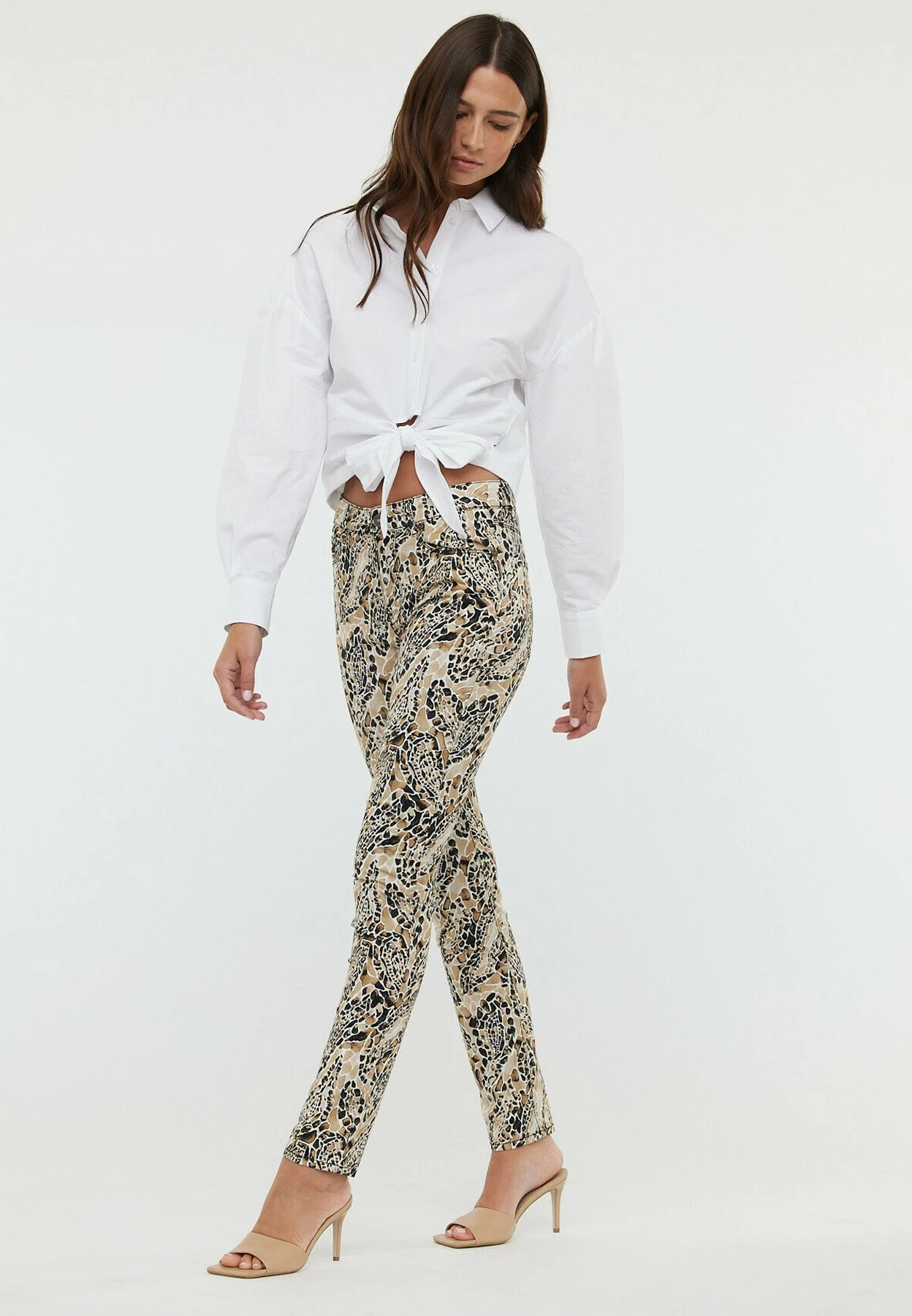 Lee Cooper Slim Fit Jeans - Cream 2 Lee Cooper Slim Fit Jeans - Cream - Afbeelding 2