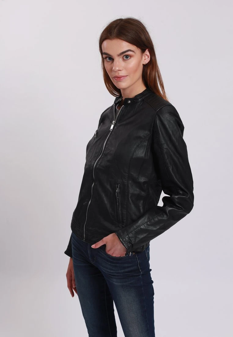 Lee Cooper Bianca - Leren Jas - Black 1 Lee Cooper Bianca - Leren Jas - Black
